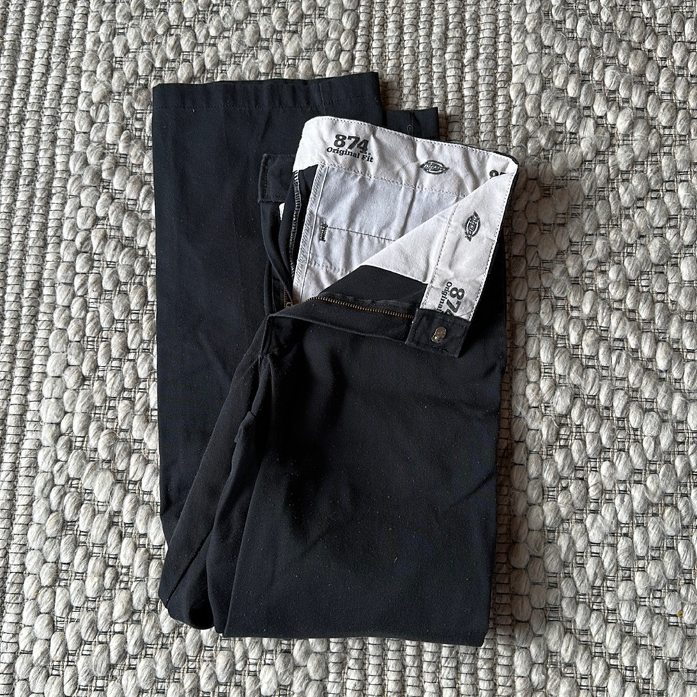 Dickies Black Men’s Work Pants 30x29